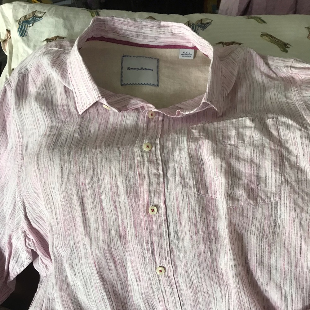 Tommy Bahama, Striped, Long Sleeve, X-Large
